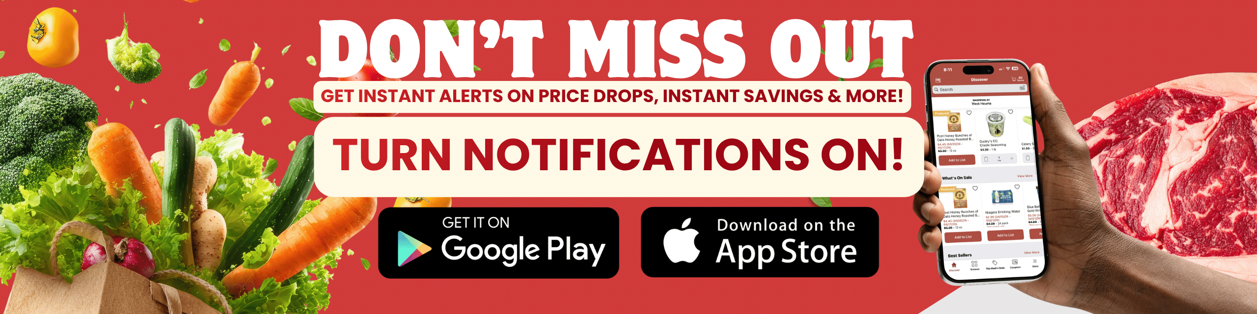 notification banner